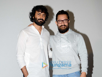 Aamir Khan at the first look launch of 'Secret Superstar'