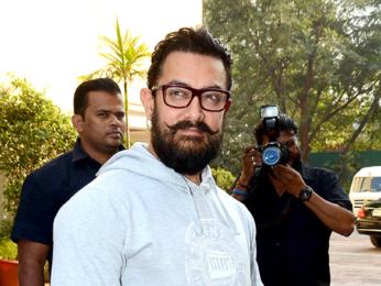 Aamir Khan at the first look launch of 'Secret Superstar'