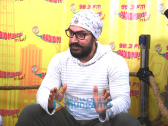 Aamir Khan promoting his film 'Dangal' on Radio Mirchi 98.3 FM