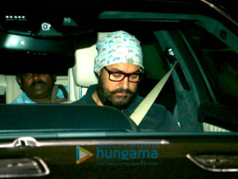 Aamir Khan snapped post 'Dangal' screening at Yashraj Studio