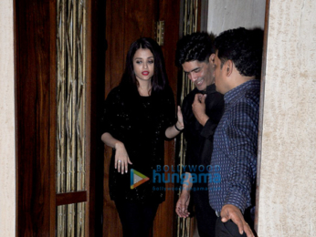 Abhishek Bachchan, Aishwarya Rai Bachchan & Sridevi grace Manish Malhotra's birthday bash