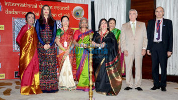 Aishwarya Rai Bachchan graces the ‘International Dance Congress Meet’ with her dance teacher Lata Surendra