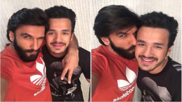SPOTTED: Akhil Akkineni with Ranveer Singh and Hrithik Roshan