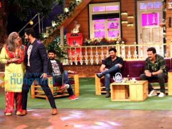 Ali Asgar celebrates his birthday with the Deols on the sets of The Kapil Sharma Show