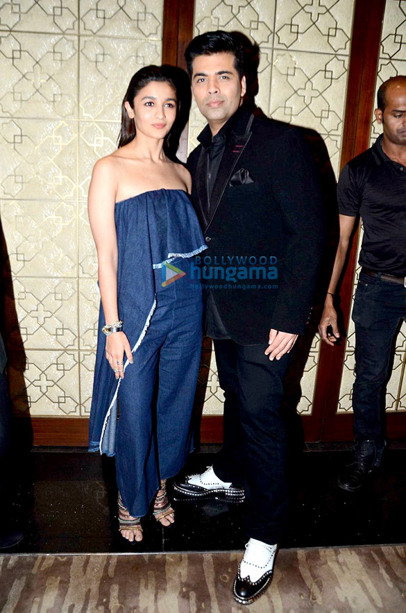 alia bhatt and karan johar grace the announcement of 62nd jio filmfare awards 2016 5