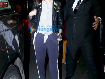 Anushka Sharma snapped at the Mumbai airport
