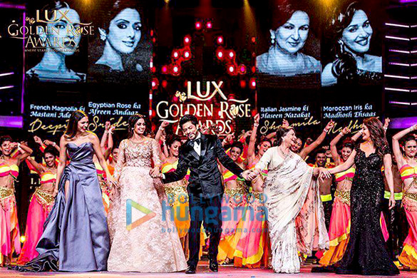 celebs perform at lux golden rose awards 5