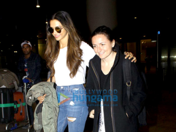 Deepika Padukone snapped at the airport