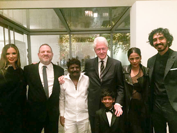 Dev and Priyanka meet Bill Clinton