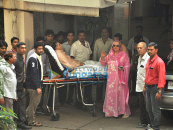 Dilip Kumar snapped with wife Saira Banu post discharge from hospital