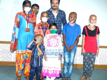 Emraan Hashmi meets special kids at Tata Memorial Centre