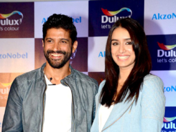 Farhan Akhtar and Shraddha Kapoor launch new colour range from Dulux