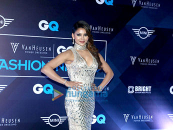 Farhan Akhtar, Kunal Kapoor & Anil Kapoor walk the ramp at the GQ Fashion Nights