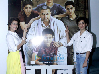 Fatima Sana Shaikh and Sanya Malhotra snapped promoting their film Dangal