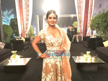 Geeta Basra and Harbajan Singh attends Yuvraj Singh and Hazel Keech’s reception in Delhi