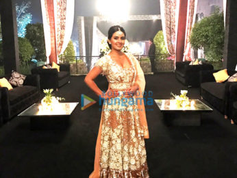 Geeta Basra and Harbajan Singh attends Yuvraj Singh and Hazel Keech’s reception in Delhi