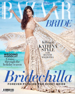 Katrina Kaif On The Cover Of Harper's Bazaar,Dec 2016