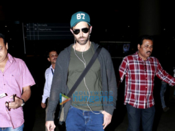 Hrithik Roshan, Sunny Leone and Jackky Bhagnani snapped at the airport