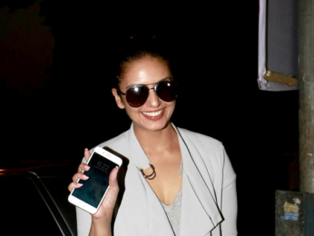 Huma Qureshi Snapped after a dubbing session in Versova