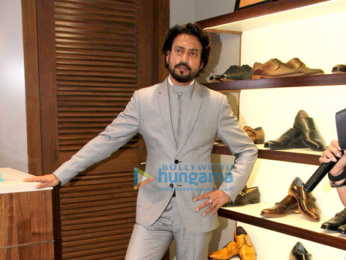 Irrfan Khan unveils new collection by Johnston and Murphy