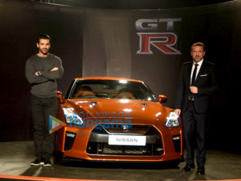 John Abraham unveils the new Nissan GTR in India
