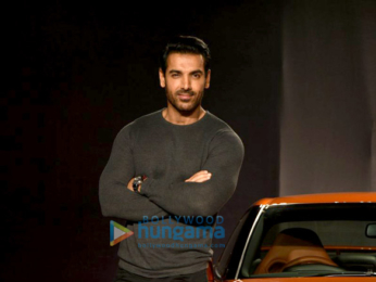 John Abraham unveils the new Nissan GTR in India