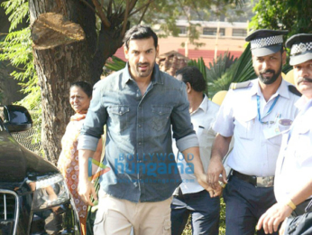 John Abraham graces the Holy Spirit Hospital golden jubilee celebrations
