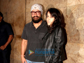 Kangna Ranaut, Aamir Khan & Ira Khan snapped post 'Dangal' screening