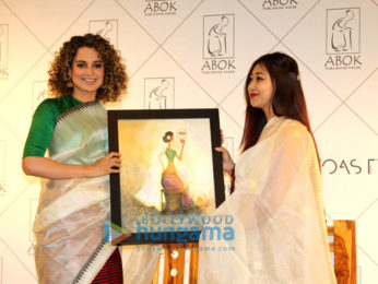 Kangna Ranaut unveils the book 'Between a Poet and Her Pencil'