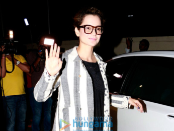 Kangna Ranaut snapped with her friends post a movie screening at PVR