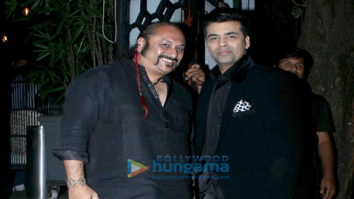 Karan Johar snapped at the 100th Episode of Koffee with Karan bash