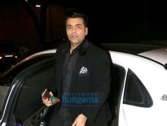 Karan Johar snapped at the 100th Episode of Koffee with Karan bash