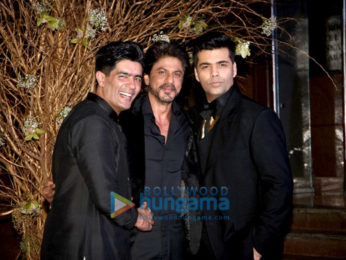 Shah Rukh Khan, Madhuri Dixit, Alia Bhatt, Akshay Kumar grace Manish Malhotra's 50th birthday bash hosted by Karan Johar⁠