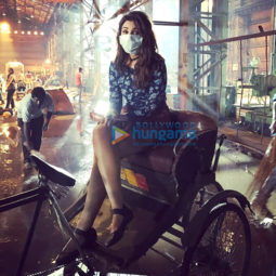 On The Sets Of The Film Meri Pyaari Bindu