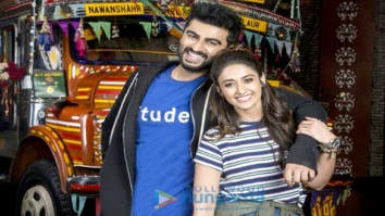 On The Sets Of The Movie Mubarakan