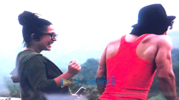 On The Sets Of The Movie Munna Michael