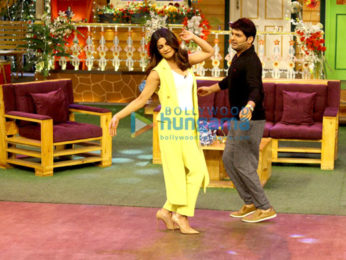 Priyanka Chopra on the sets of The Kapil Sharma Show