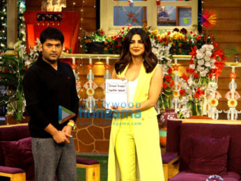 Priyanka Chopra on the sets of The Kapil Sharma Show