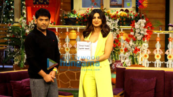 Priyanka Chopra on the sets of The Kapil Sharma Show