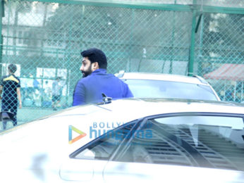 Ranbir Kapoor, Abhishek Bachchan and John Abraham snapped at football practice