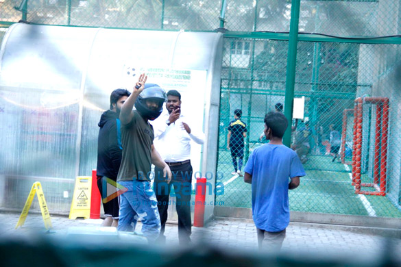 ranbir kapoor abhishek bachchan and john abraham snapped at football practice 6