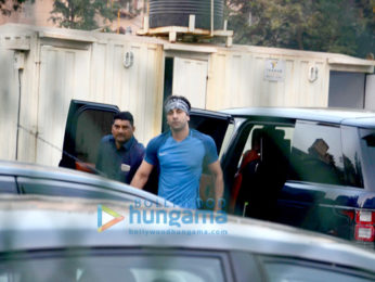 Ranbir Kapoor & Raj Kundra snapped at St Andrews Ground