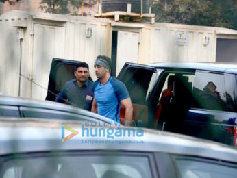 Ranbir Kapoor & Raj Kundra snapped at St Andrews Ground