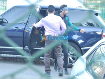 Ranbir Kapoor snapped at the football practice