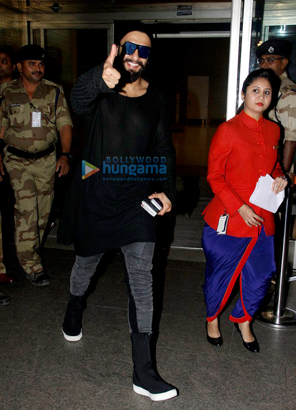 Ranveer Singh, Vaani Kapoor and Sunny Deol snapped at the airport