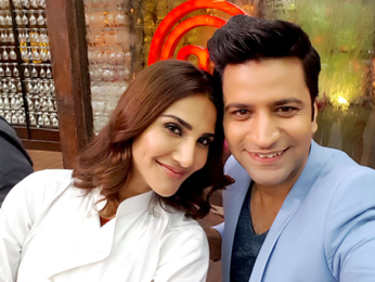 Ranveer Singh, Vaani Kapoor and Vidya Balan snapped on sets of Masterchef India