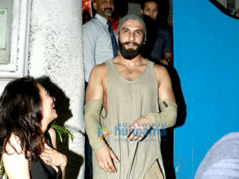 Ranveer Singh parties with close friends at Olive