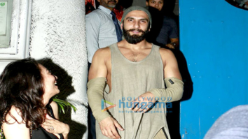 Ranveer Singh parties with close friends at Olive
