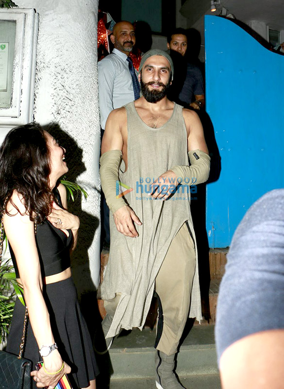 ranveer parties with close friends at olive 1