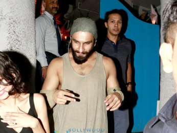 Ranveer Singh parties with close friends at Olive